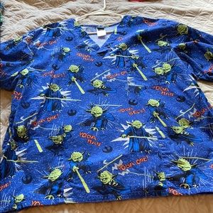 Star Wars scrub top